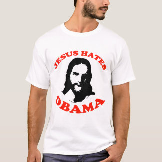 T-SHIRT JÉSUS DÉTESTE OBAMA