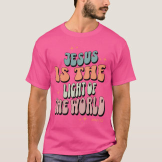 T-shirt Jésus Est La Lumière Du Monde Jean 812