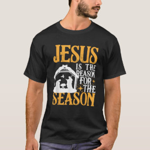 T-shirt Jésus Est La Raison De La Saison Christian Chris