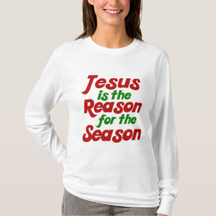 T-shirt Jésus est la raison de la saison de Noël