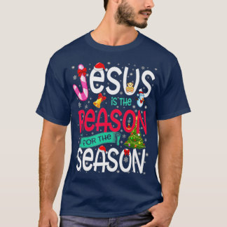 T-shirt Jésus Est La Raison De La Saison De Noël Drôle