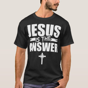 T-shirt Jésus est la réponse Jésus T-ShirtEs-tu un patriot
