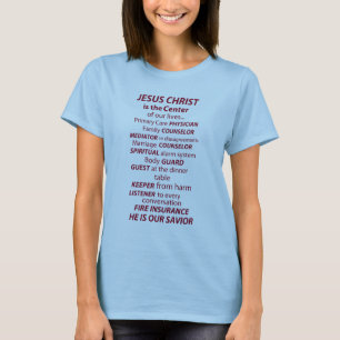 T-shirt Jésus est le CENTRE de nos vies
