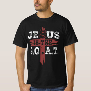 T-shirt Jésus Est Le Chèvre Chrétien Grand Tout Le Temps R