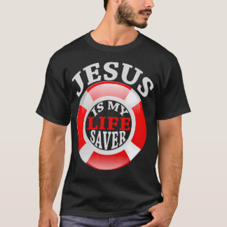 T-shirt Jésus Est Ma Chemise Chrétienne Sauve-Vie Pour Les