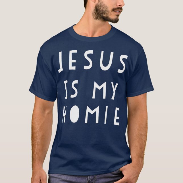 T-shirt Jésus Est Ma Mère Citation Drôle (Devant)
