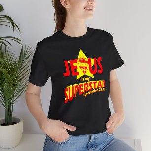 T-shirt Jésus est ma Superstar, verset biblique