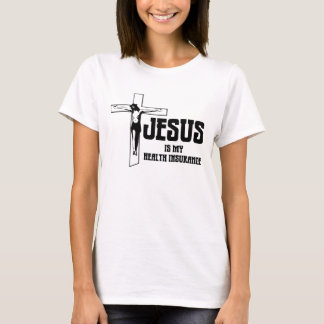 T-shirt Jésus est mon assurance médicale maladie