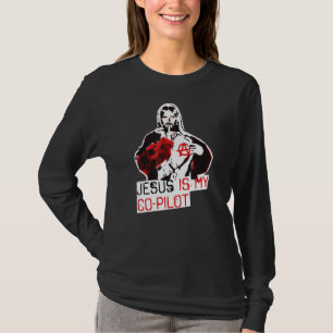 T-shirt Jésus Est Mon Copilot Amusant Religion Catholique