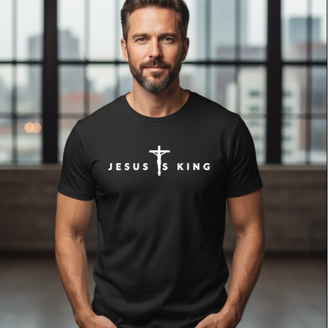 T-shirt Jésus est roi (Créateur téléchargé)
