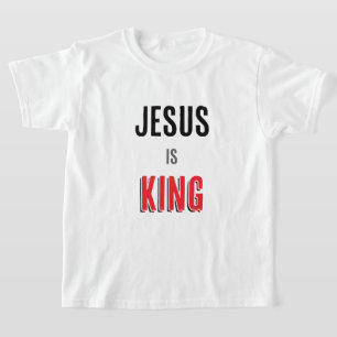 T-shirt Jésus est roi