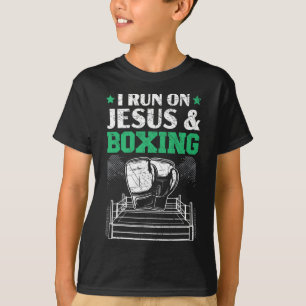 T-shirt Jesus Et Boxer Christian Professional Boxer Sport