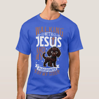 T-shirt Jésus et chien Pudelpointer