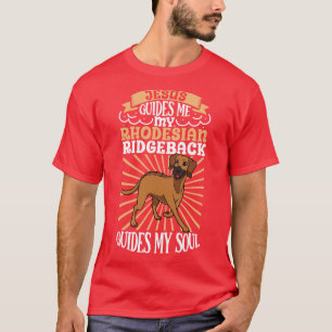 T-shirt Jésus et mon Rhodesian Ridgeback