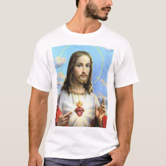 T-shirt Jésus et son coeur sacré