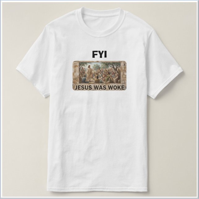 T-shirt Jésus était éveillé (Créateur téléchargé)