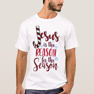 T-shirt Jésus Festif est la raison de la saison