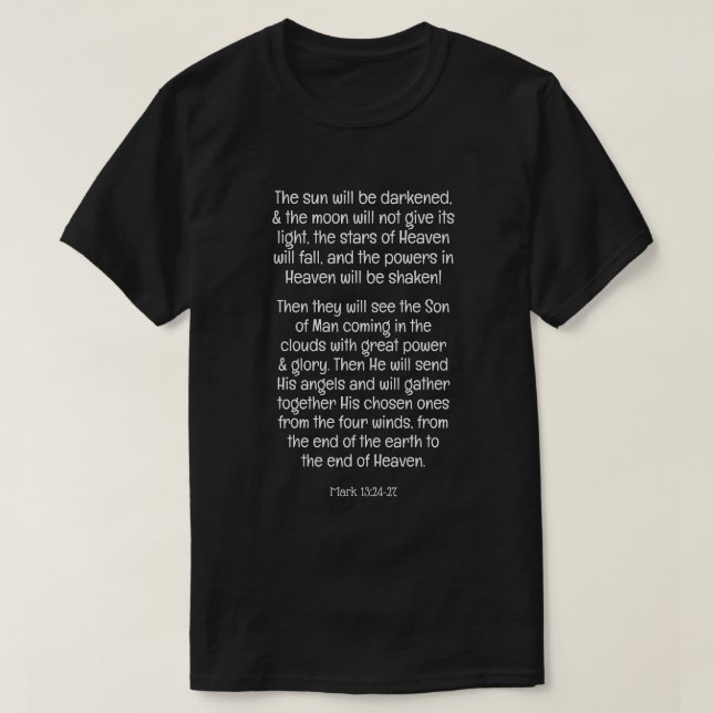 T-shirt Jesus is coming! (Design devant)
