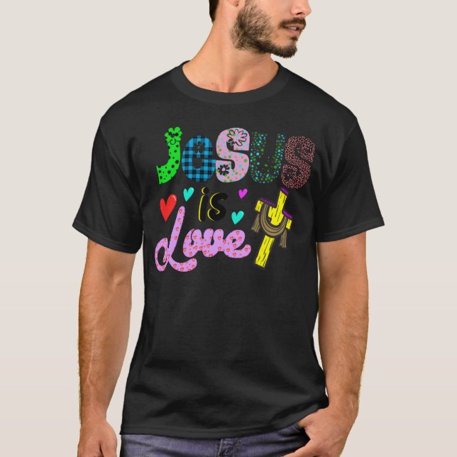 T-shirt Jesus Is Love gift (Devant)