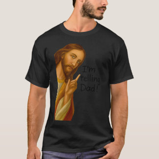 T-shirt Jésus Je Le Dis à Papa