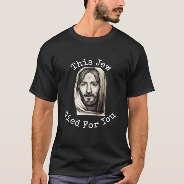 T-shirt Jésus juif messianique (Devant)