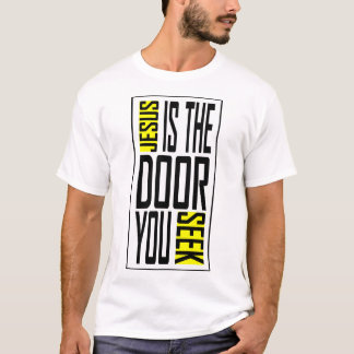 T-shirt Jésus la porte