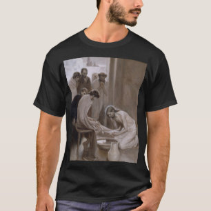 T-shirt Jésus Lave les pieds de ses disciples