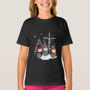 T-shirt Jésus Love   Jésus Faith Hope Love Snowman
