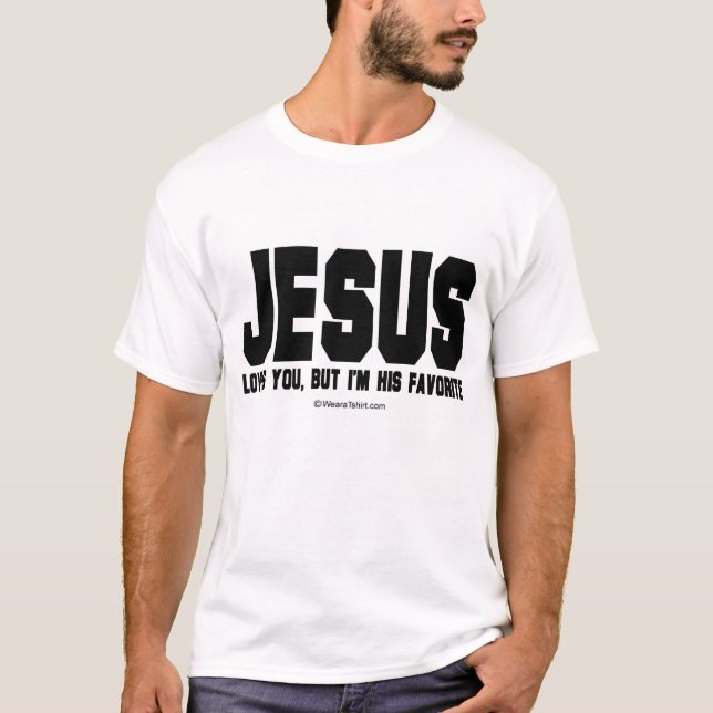 T-shirt Jésus m'aime (Devant)