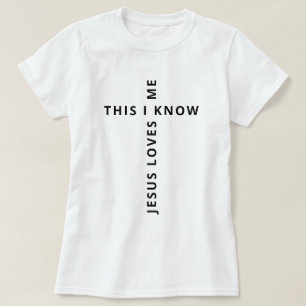 T-shirt Jésus M'aime Blanc