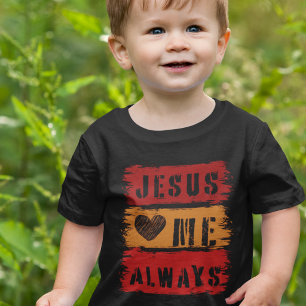 T-shirt Jésus m'aime toujours - Priez l'Évangile pour les 