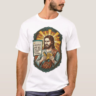T-shirt Jésus Mauvais Influenceur Évaluation de Produit Éc