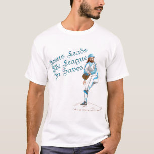 T-shirt Jésus mène la ligue économise dedans