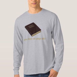 T-shirt Jésus meurt à la page 681