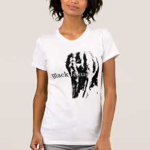 T-shirt Jésus noir
