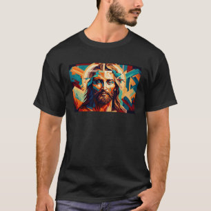 T-shirt Jésus Portrait Seigneur chrétien christianisme Chr