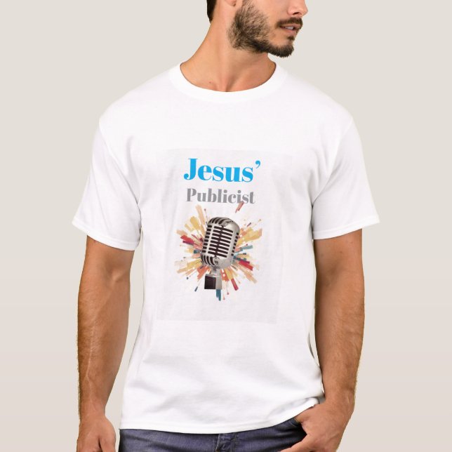 T-shirt Jesus Publicist  (Devant)