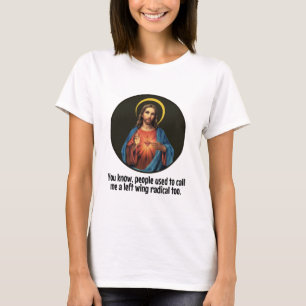 T-shirt Jésus - radical de gauche