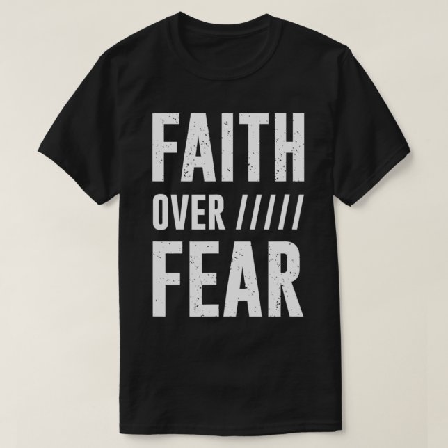 T-shirt Jésus Religion Tee Hommes et Femmes Foi sur la peu (Design devant)