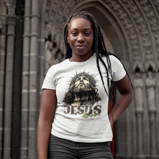 T-shirt Jésus Ressuscité - Jésus Christ Artiste (Créateur téléchargé)