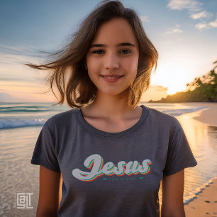 T-shirt Jésus Roi des Rois Vintage Rétro