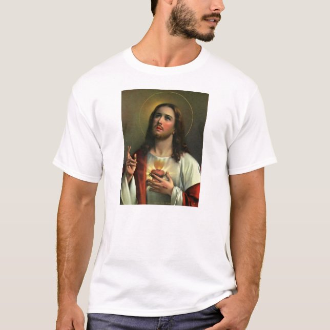 T-shirt Jesus_Sacred_Heart-1 (Devant)