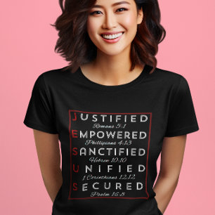 T-shirt JÉSUS - Saint-Esprit Spirituel Priez Pour les Fem