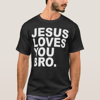 T-shirt Jésus Sauve Croix subtile chrétienne Minimale Reli