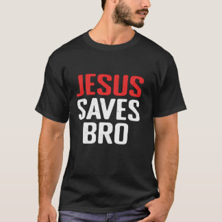 T-shirt Jésus Sauve Frère Chrétiens Catholiques Religieux