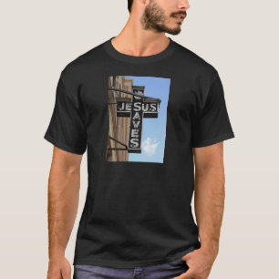 T-shirt Jésus sauve le signe