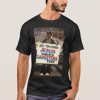 T-shirt Jésus-sauver-bandits-trop - customisés