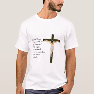 T-shirt Jésus sur la croix