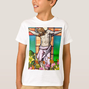 T-shirt Jésus sur la croix
