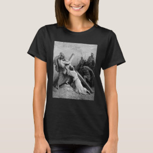 T-shirt Jésus tombant sous la croix Gustave Dore Bibli